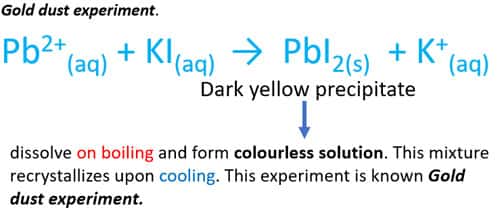 gold dust experiment